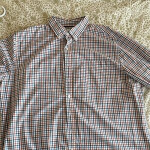 Croft & Barrow Men's Plaid Shirt - Blue, Red, White